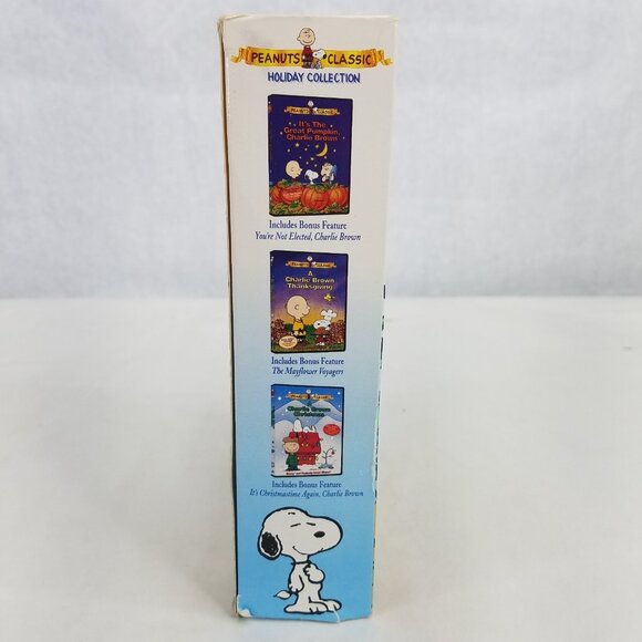 Peanuts Classic Holiday 3 DVD Collection- Thanksgiving, Great Pumpkin, Christmas - Picture 5 of 16